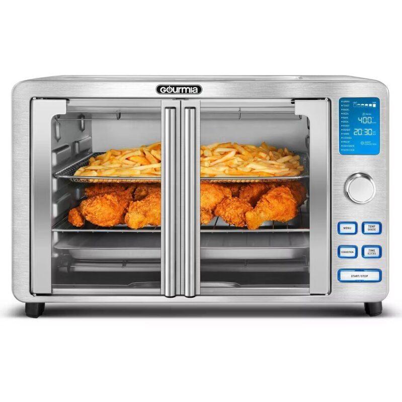 Gourmia 9-Slice Digital Air Fryer Oven w/14 Cooking Functions