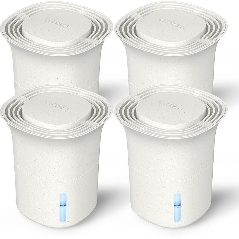 4-Pack Clevast Moisture Absorber Boxes - Efficient Humidity Control