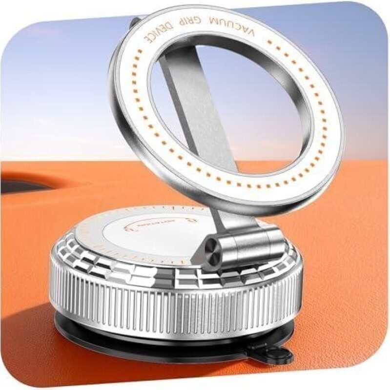 Pure Zinc Alloy Magnetic Phone Stand for Cars - 50% OFF