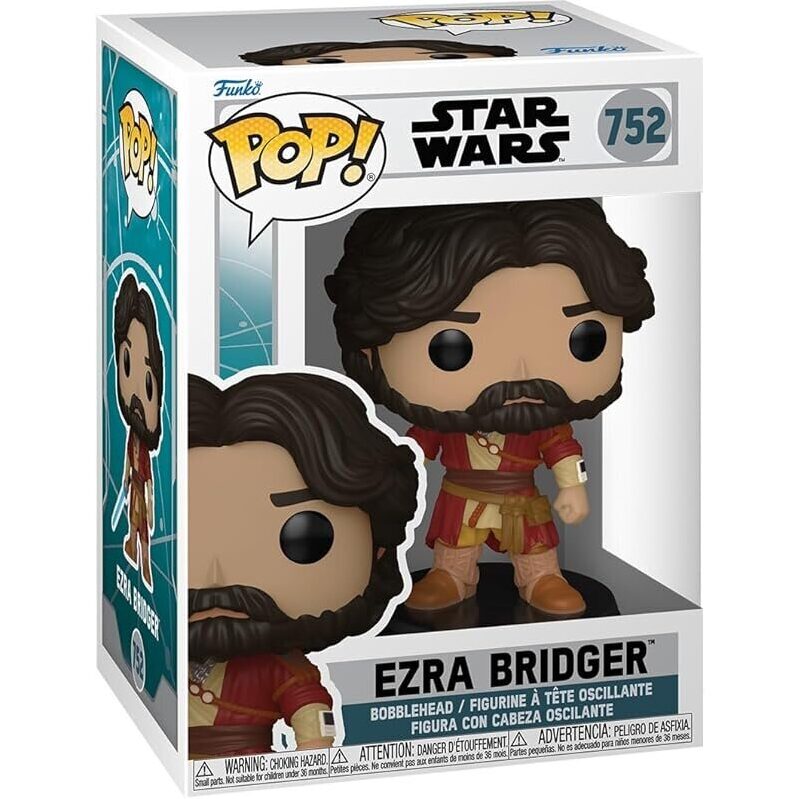 Funko Pop! Star Wars: Ezra Bridger Vinyl Figure - Collectible Mini Figurine