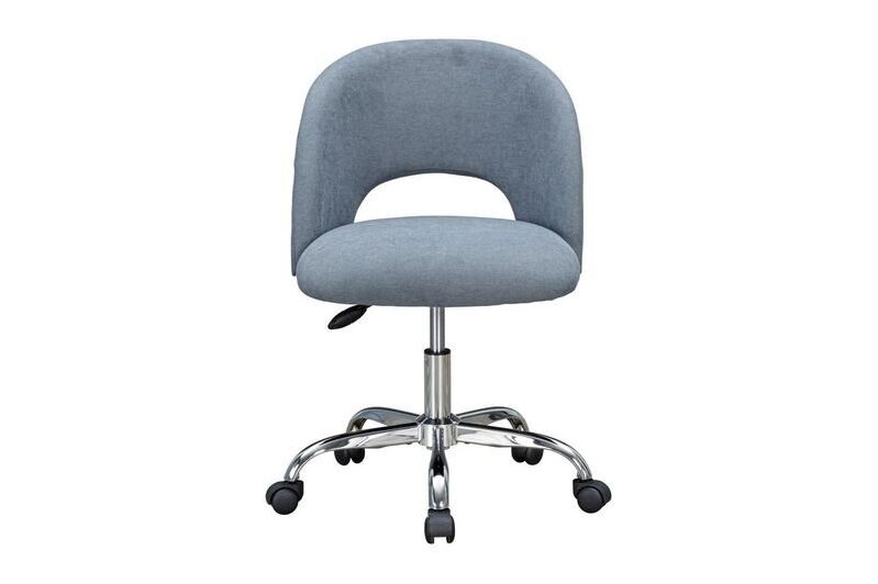 Mainstays Fabric Upholstered Open Back Office Chair - Modern Design