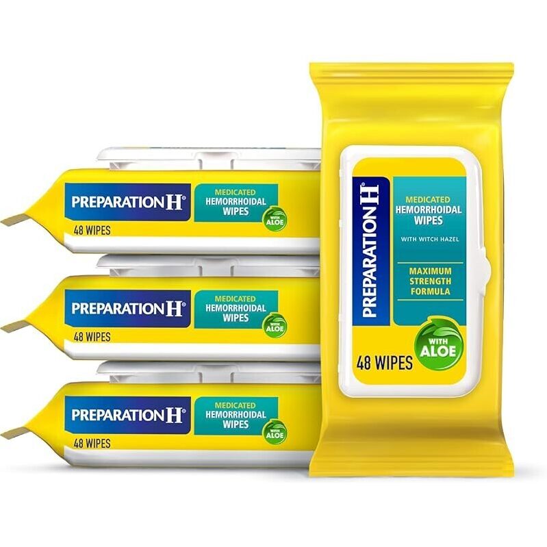 Preparation H Hemorrhoid Wipes - Gentle Relief Pack
