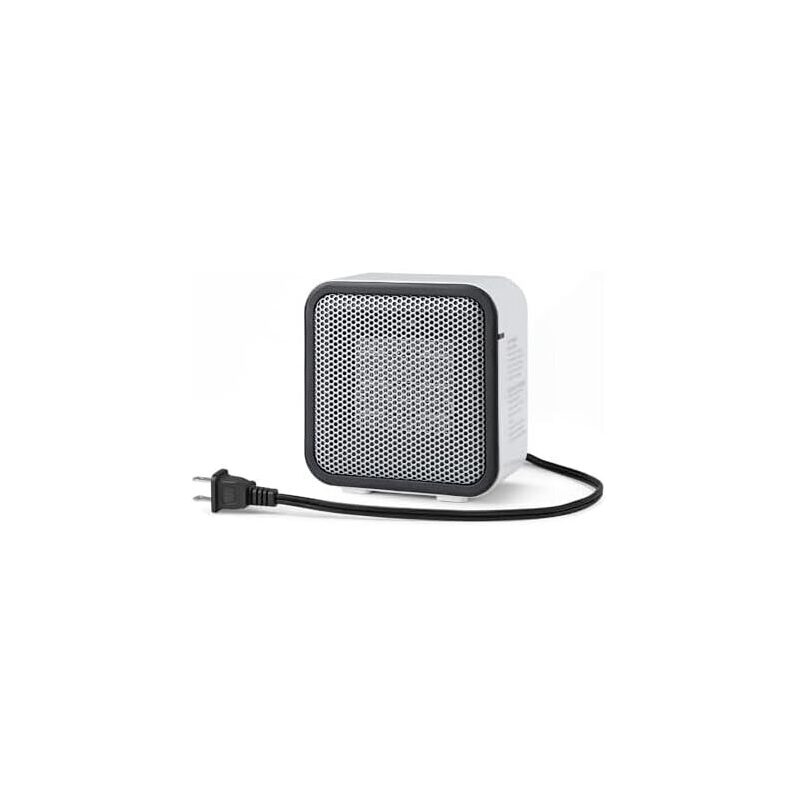 Amazon Basics Mini Space Heater: Portable 500W Ceramic Heater