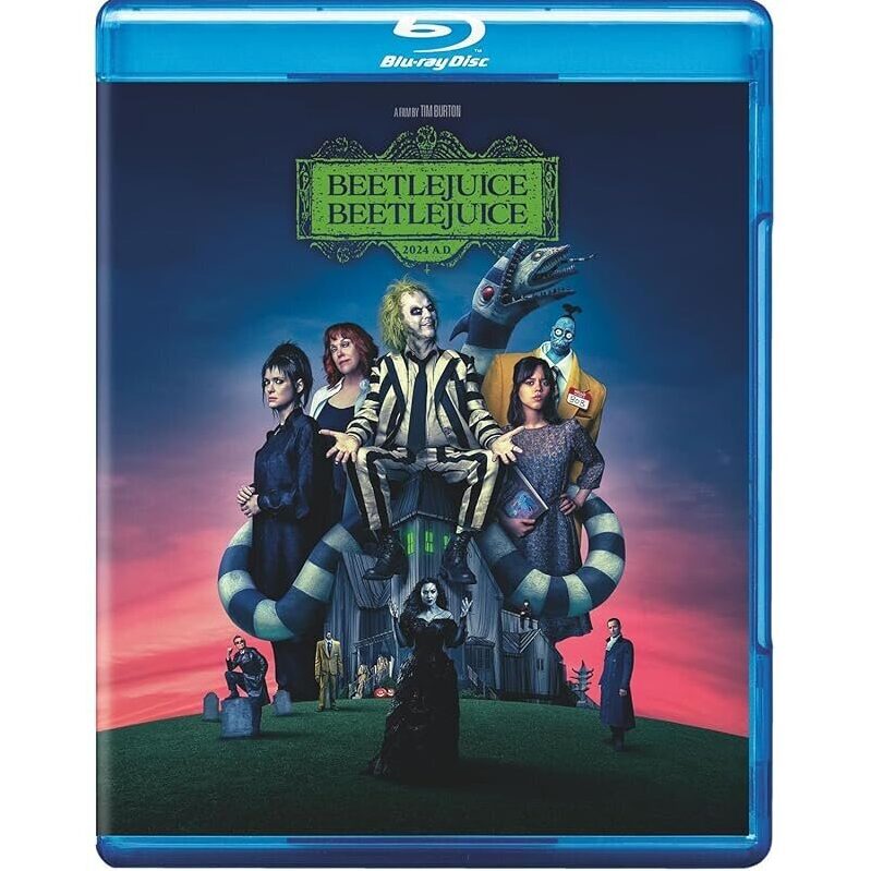 Beetlejuice Blu-ray: A Haunting Return to Winter River