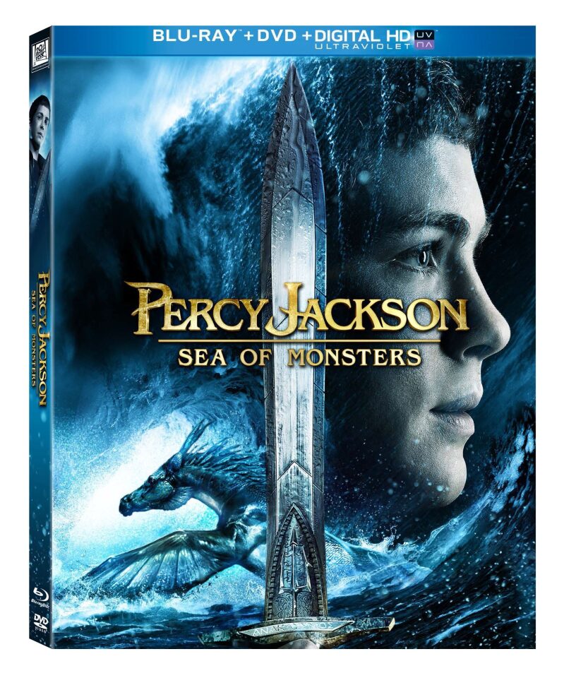 Percy Jackson: Sea of Monsters Blu-Ray + DVD + Digital - Epic Adventure Awaits