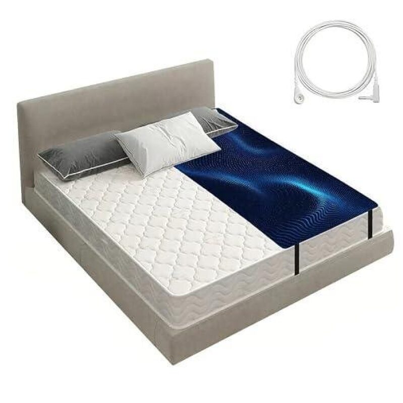 PU Skin Friendly Grounding Mattress Pad - 49% OFF