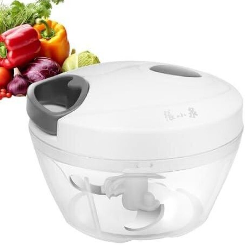 Save 50% on Multifunctional Pull-Type Vegetable Chopper with Container and Sharp Blade