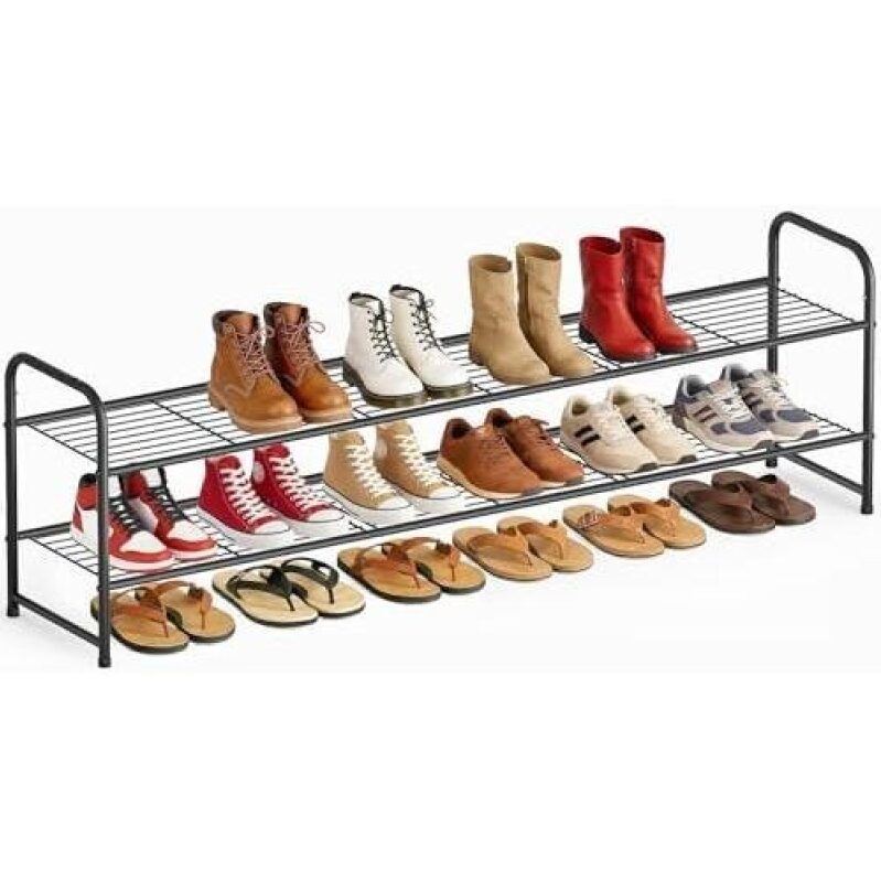 Maximize Your Shoe Storage with AOODA Dual-Layer Shoe Rack - 28% Discount