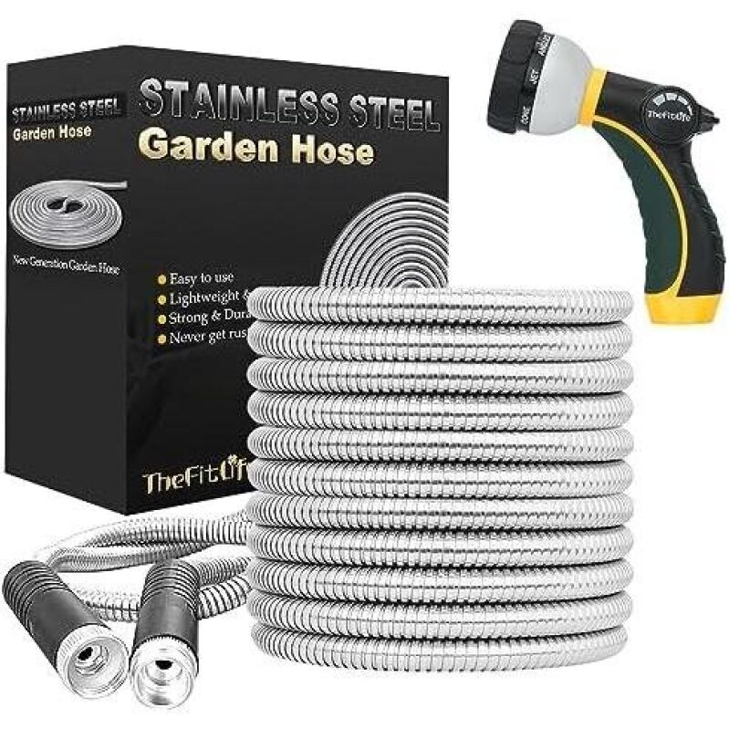 Stainless Steel Garden Hose - 49% Off