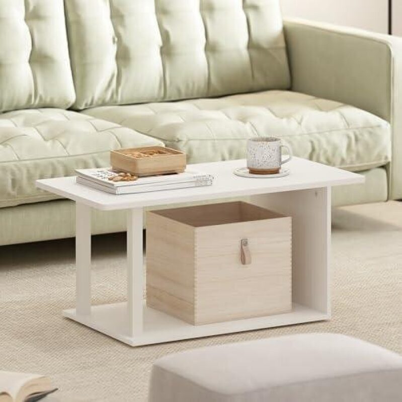 Furinno Dual Layer Minimalist Coffee Table - 48% Discounted