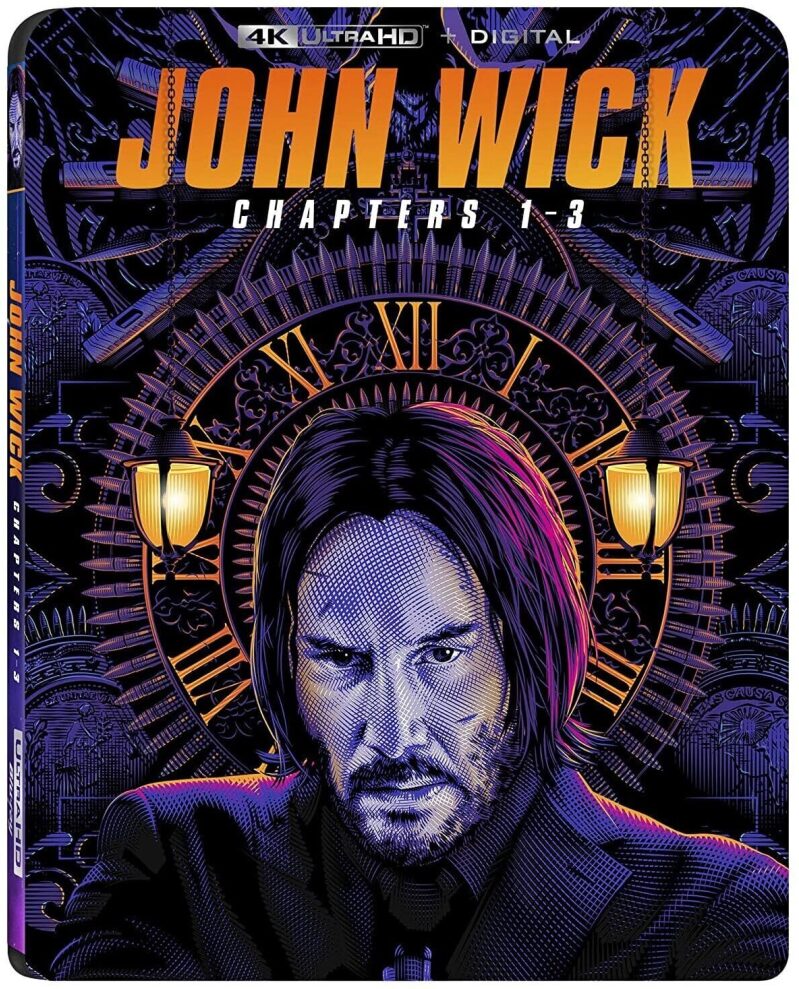 John Wick: Chapters 1-3 4K UHD + Blu-ray - Cinematic Thrills Await