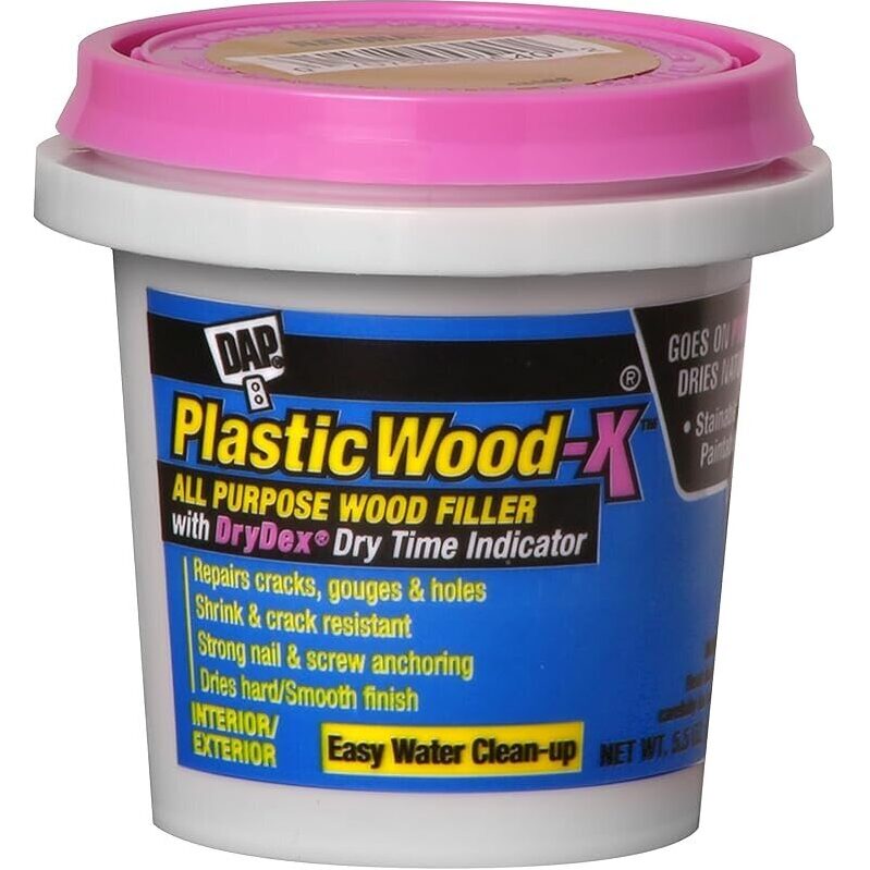 DAP 540 Series 00540 5.5oz Natural Plastic Wood-X W/Drydex - Ultimate Wood Filler