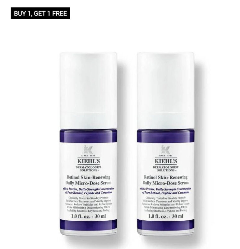 Buy 1, Get 1 Free! Kiehl's Retinol Serum - Anti-Aging, Brightening