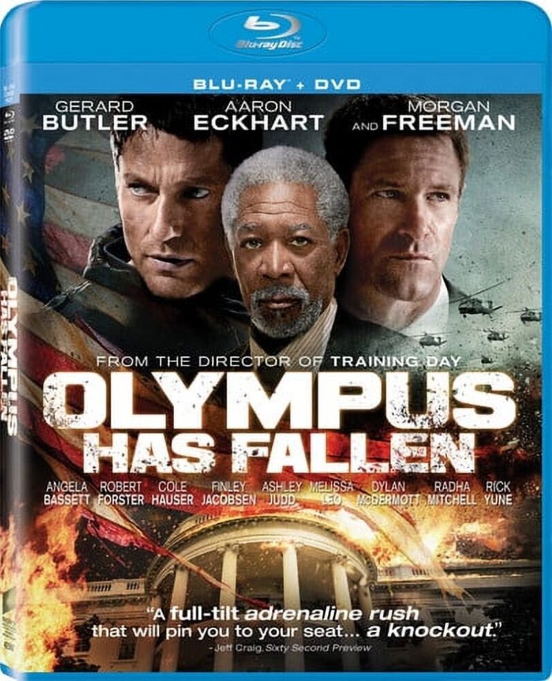 Olympus Has Fallen Blu-ray + DVD - Intense Action Film