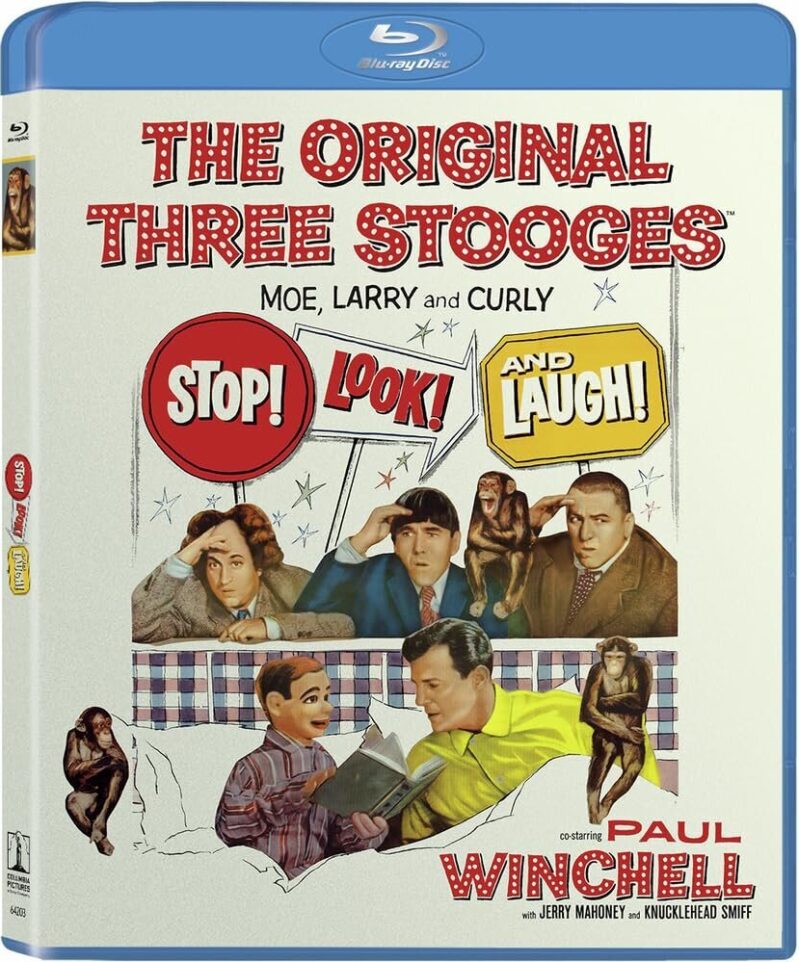 The Original Three Stooges: Stop! Look! And Laugh! Blu-ray - Classic Comedy Collection