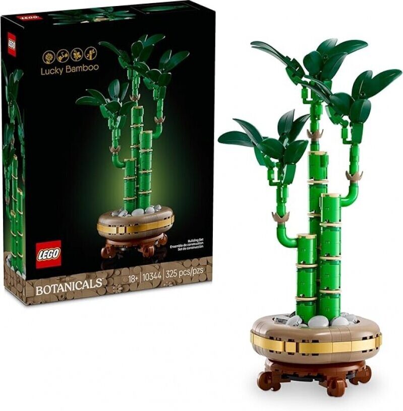 LEGO Botanicals Lucky Bamboo Building Set 10344 - Affordable and Engaging
