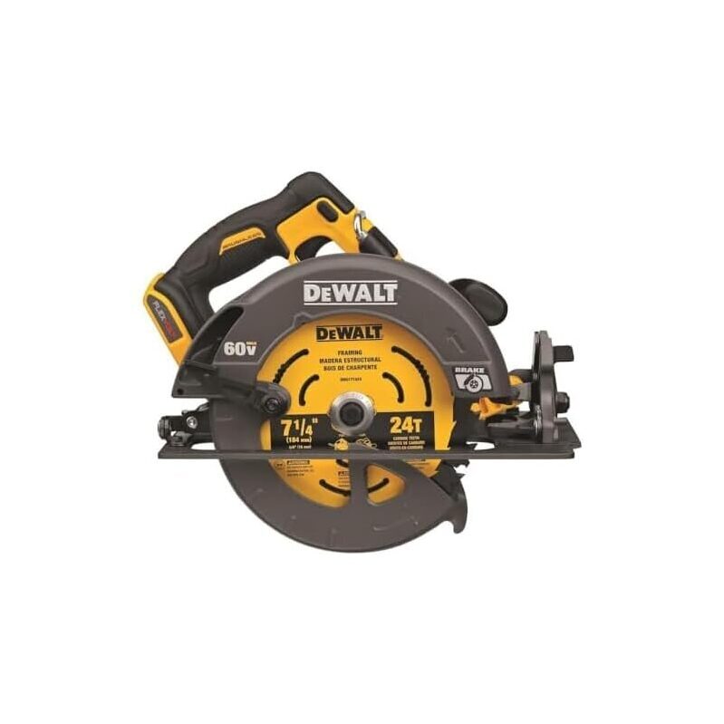 Powerful DEWALT DCS578B Flexvolt 60V Circular Saw with Electric Brake