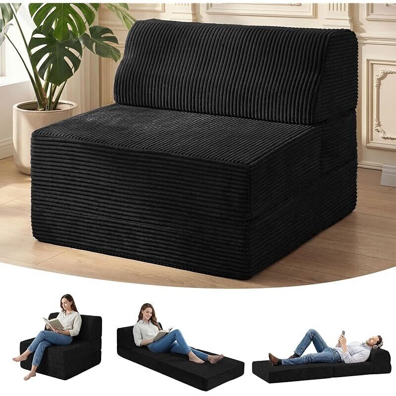 Kasunpul Folding Sofa Bed with Pillow - Perfect for Small Spaces