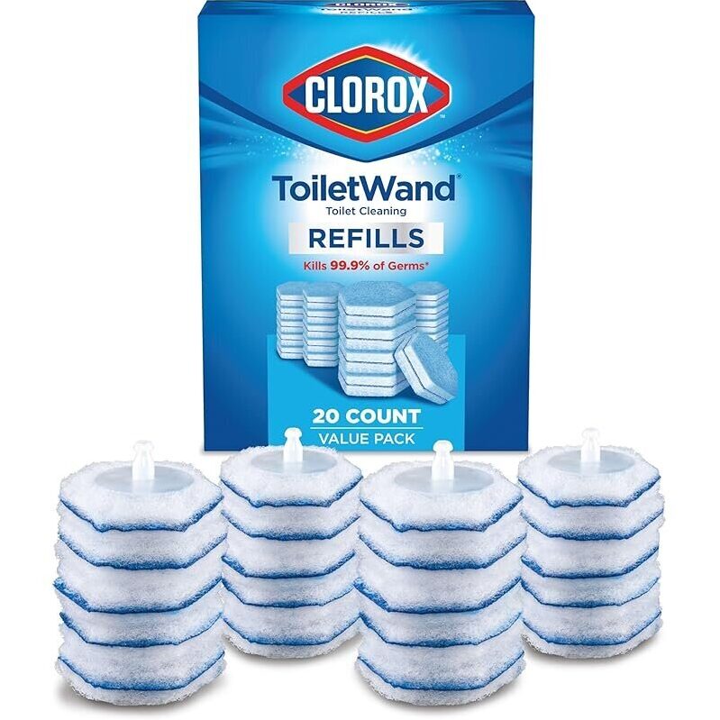 Clorox ToiletWand Toilet Cleaning Refills - 20 Count