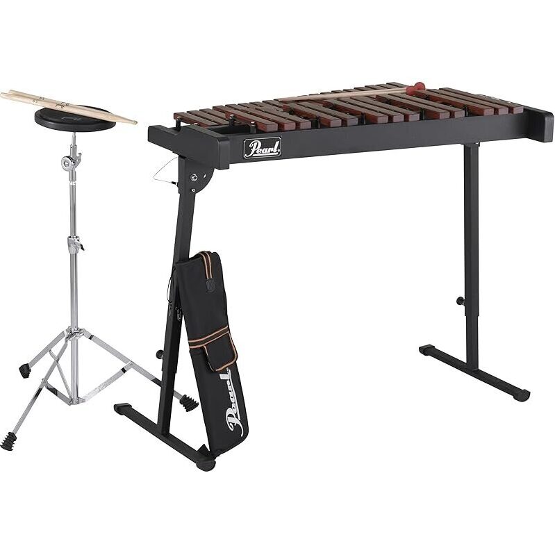 Pearl Xylophone Student Ed Kit 2.5 Octave with Rolling Cart - PX905C