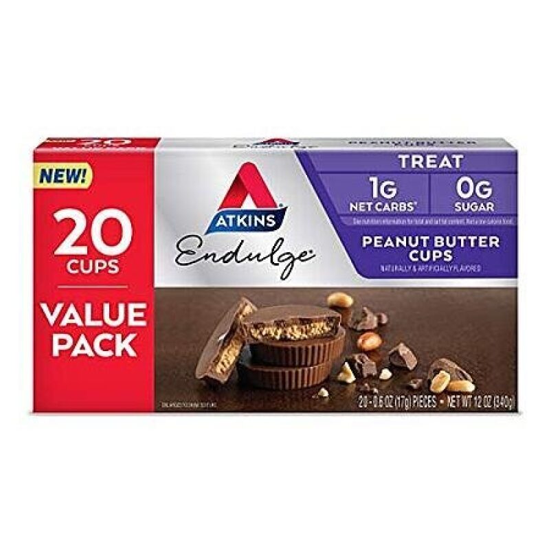 Atkins Endulge Low Carb Peanut Butter Cups - 20-Count