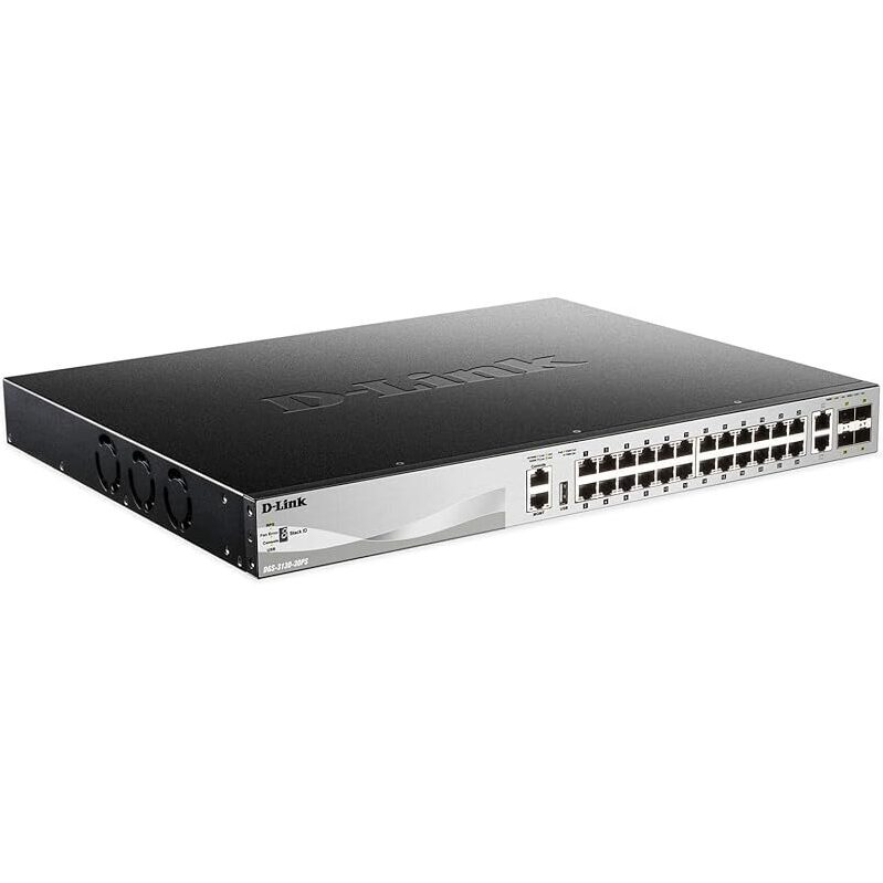 D-Link 30-Port PoE Gigabit Ethernet Switch - DGS-3130-30PS