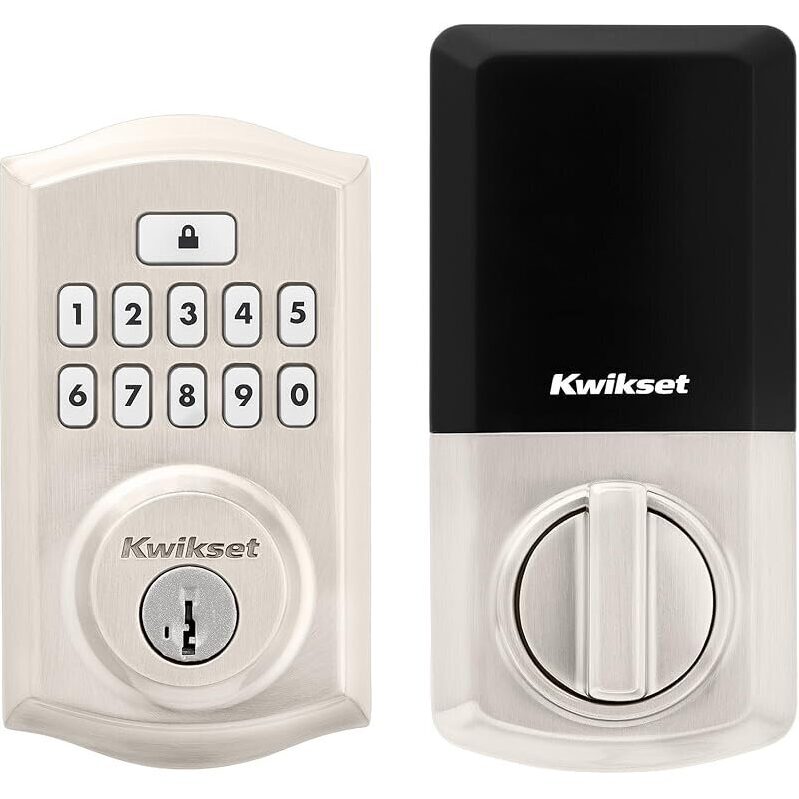 Kwikset SmartCode 260 Keyless Entry Electronic Keypad Deadbolt Lock - Secure, Convenient Access