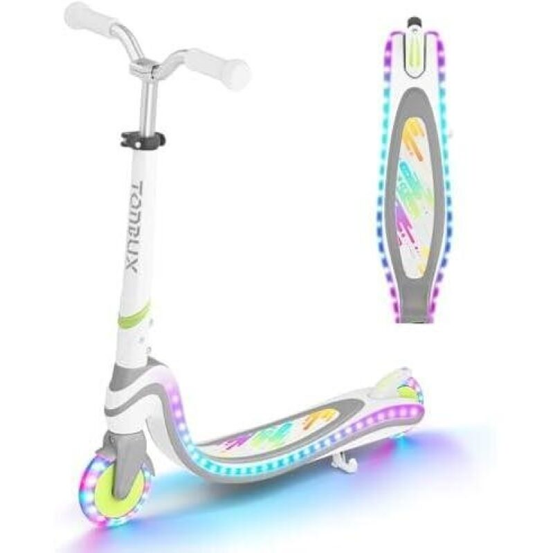 Light Up Kids Scooter with Adjustable Height - 50% Off