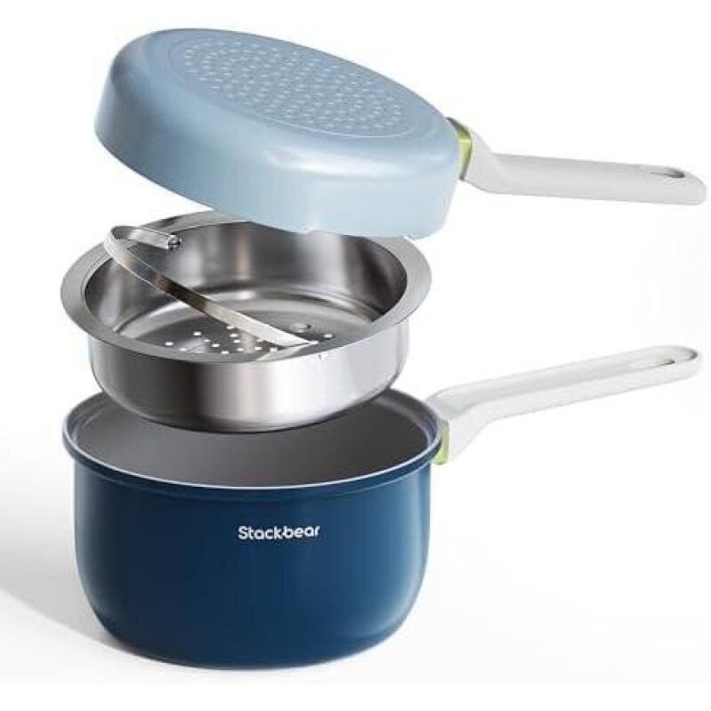 Ceramic Non-Stick Cookware Set 60% OFF