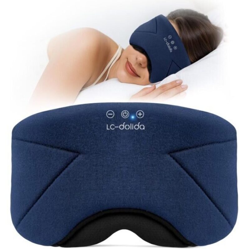 LC-dolida Wireless Bluetooth 5.4 Sleep Eye Mask with Earphones -65% Off