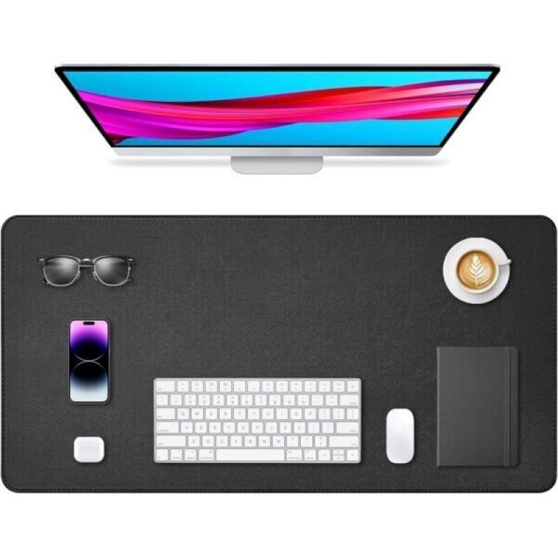 Elegant Black Desk Pad - 64% Off