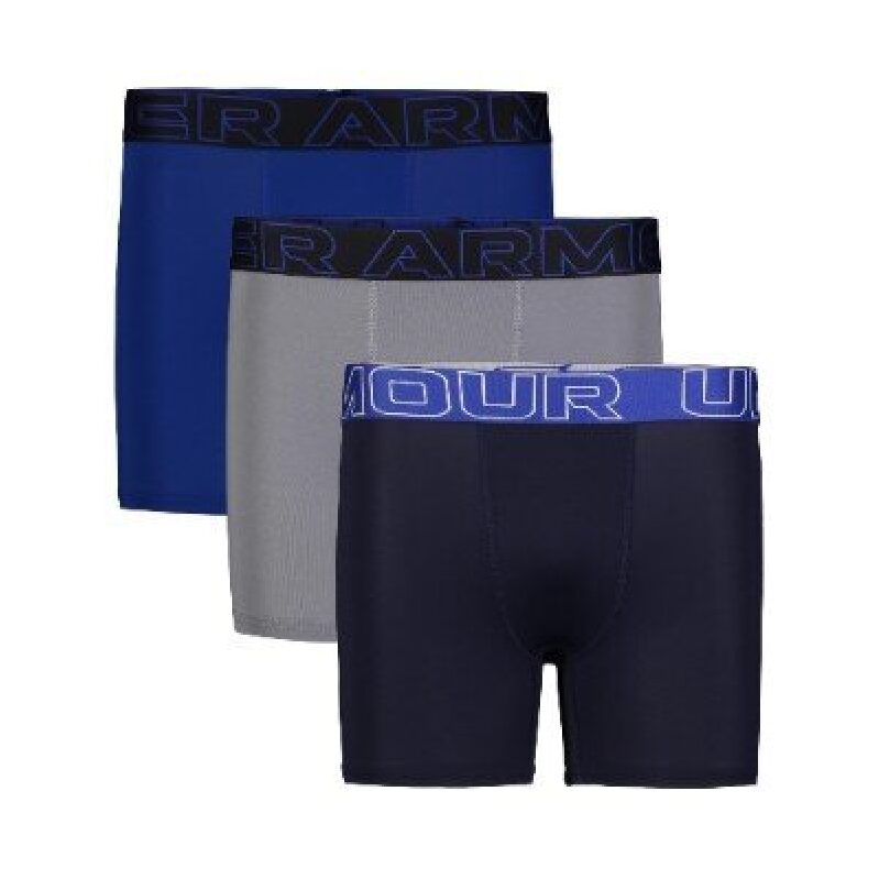 Boys' Athletic Plain Boxers - 3-Pack
