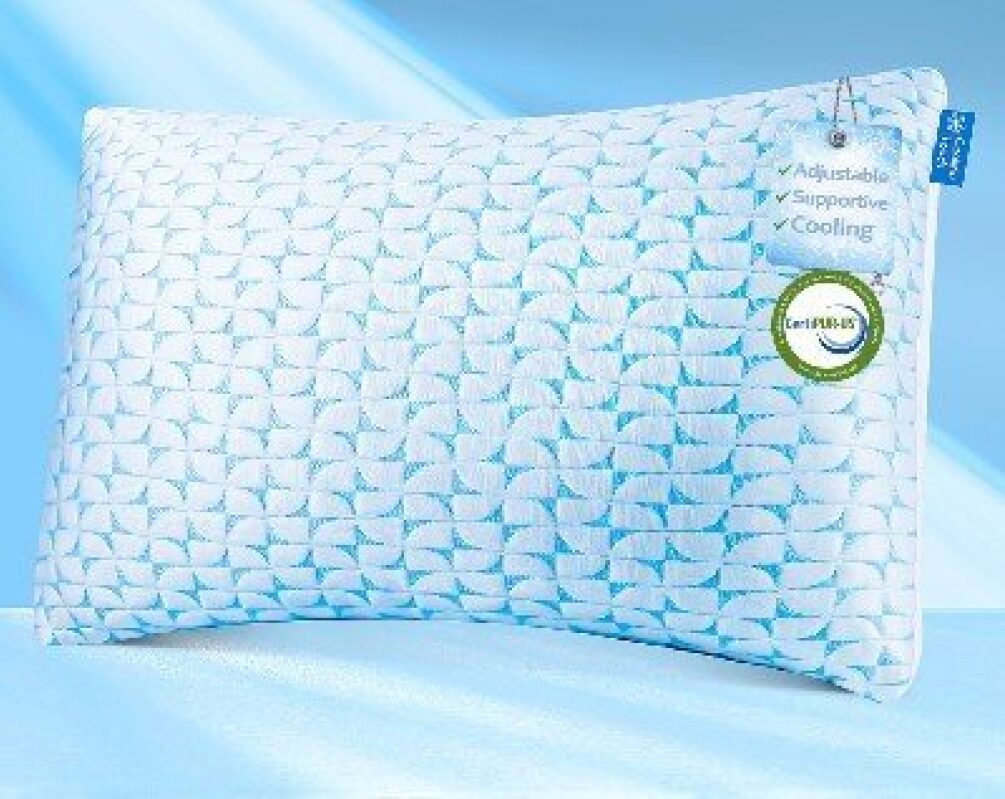QUTOOL Memory Foam Pillow - Standard Size, Cooling & Adjustable