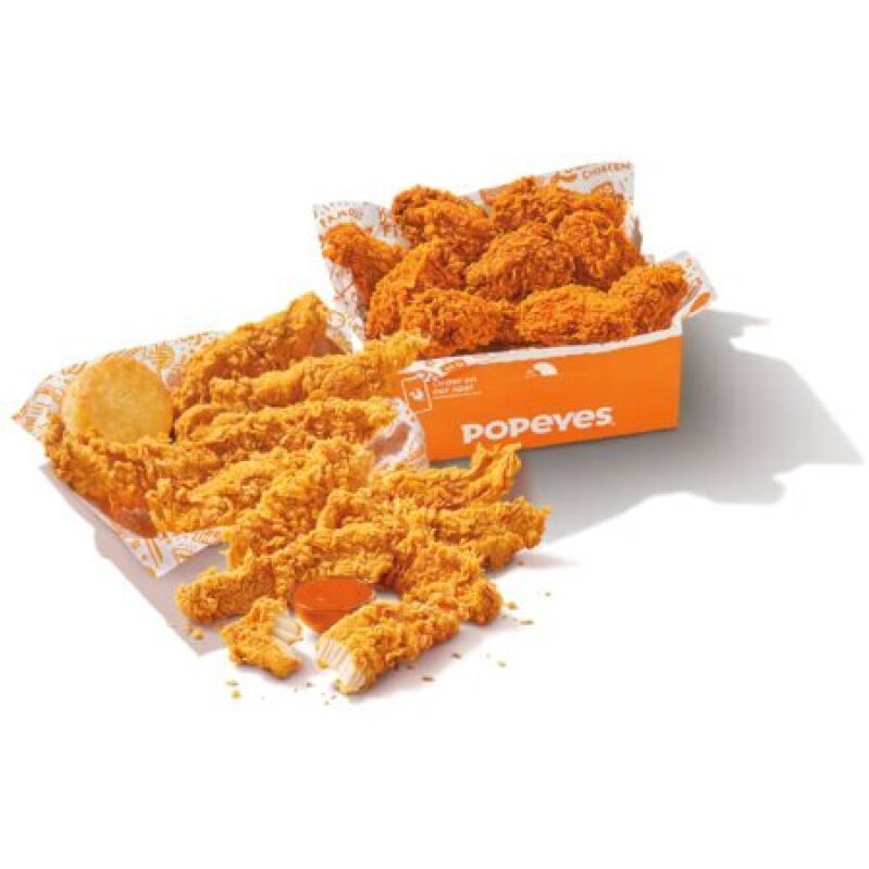 Popeyes 12-Piece Wings or Tenders on Sale for $12 - Exclusive Deal for Rewards Members