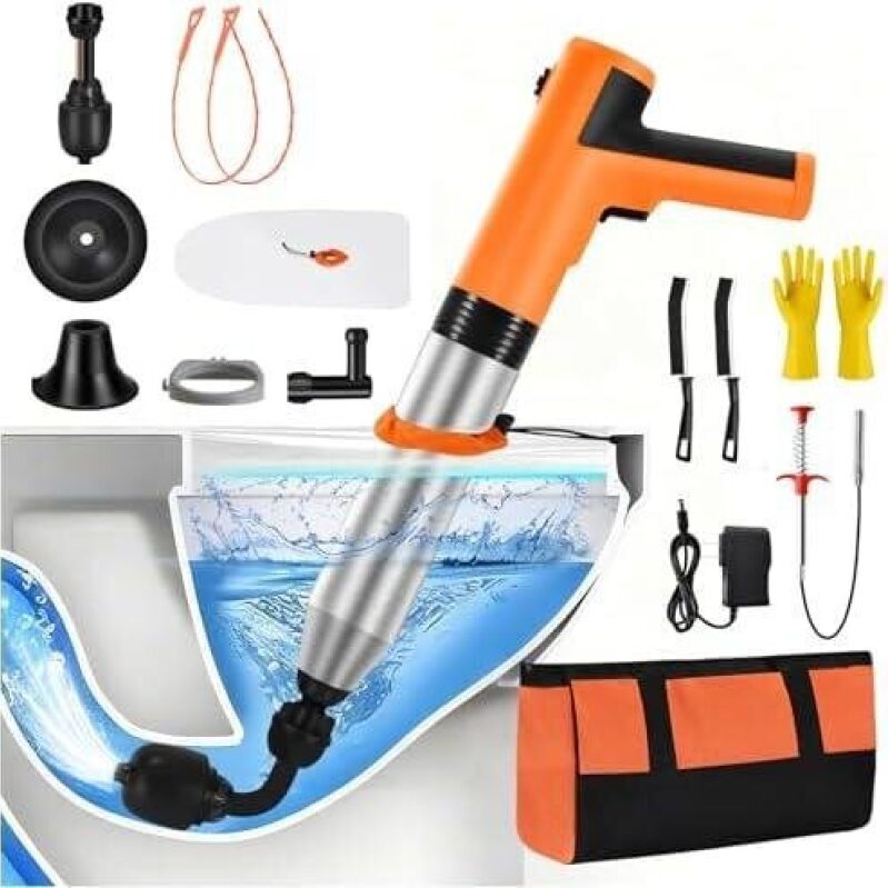 Powerful Electric Plunger for Drain Cleaning - 55% OFF