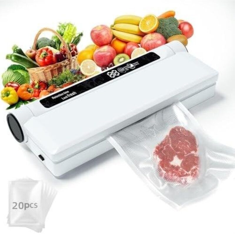 Affordable Small Vacuum Sealer with LED Timer - 46% Off
