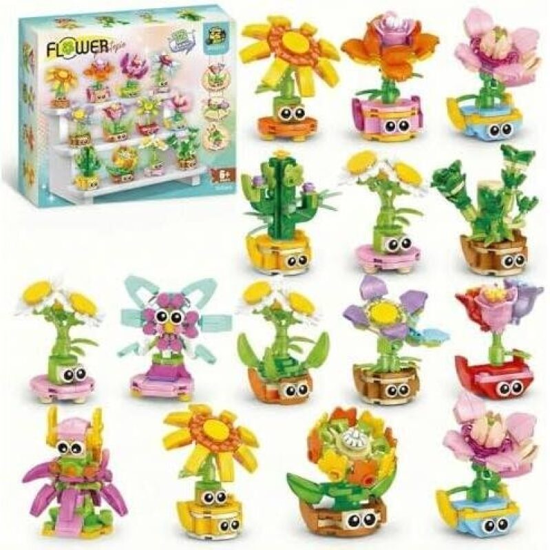 12-in-1 Flower Building Set - 50% Off