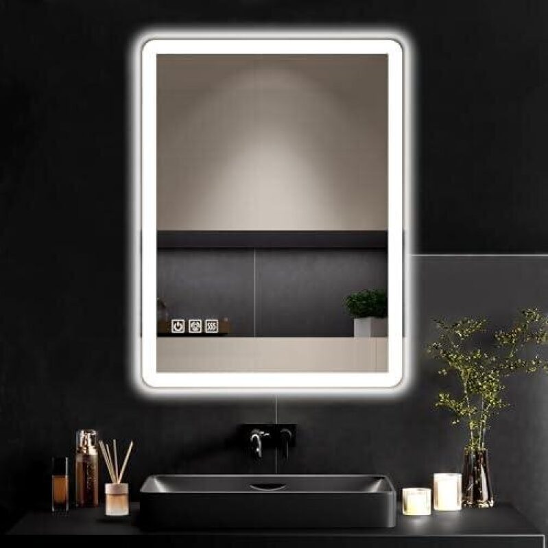 Affordable 24x32 LED Bathroom Vanity Mirror with Lights - 53% Discount