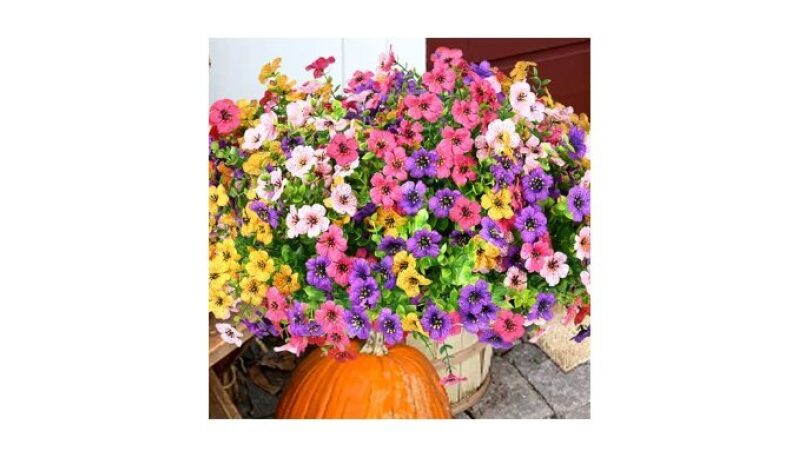 UV Resistant Artificial Flowers for Outdoor Decoration