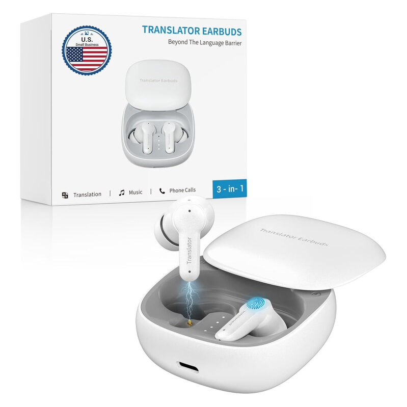 Anfier M3 AI Real-Time Offline Translator Earbuds - Half Off