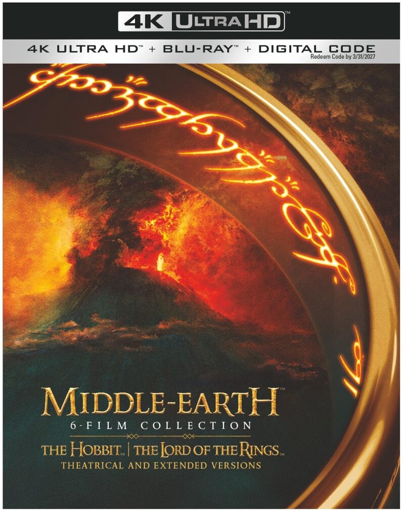 Middle-Earth 6-Film Collection 4K UHD + Blu-ray + Digital