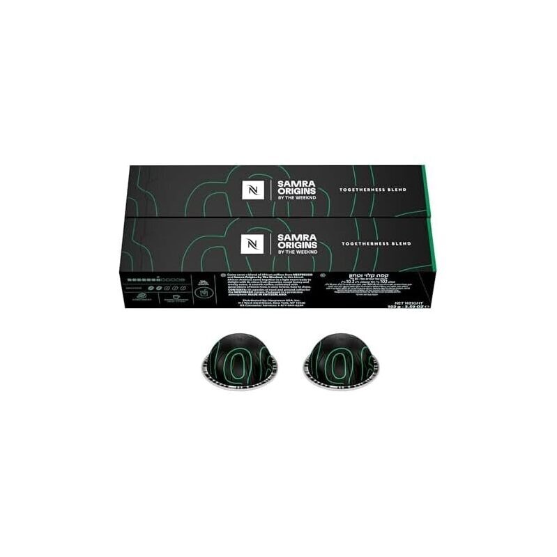 Nespresso Samra Origins by The Weeknd Vertuo Togetherness Blend 20ct
