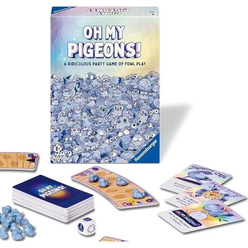 Oh My Pigeons! Family Party Game - A Fun, Hilarious Game for All Ages
