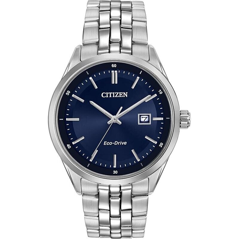Citizen Mens Classic Addysen Eco-Drive Watch 3-Hand Date - Eco-Friendly & Timeless