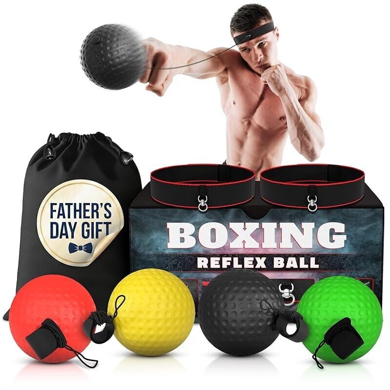 Boxing Reflex Balls Set - Perfect for Home Training