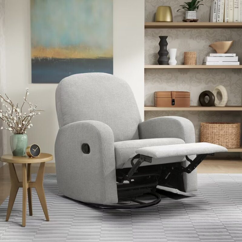 Martini Swivel Rocker Recliner - Ultimate Comfort in Modern Design