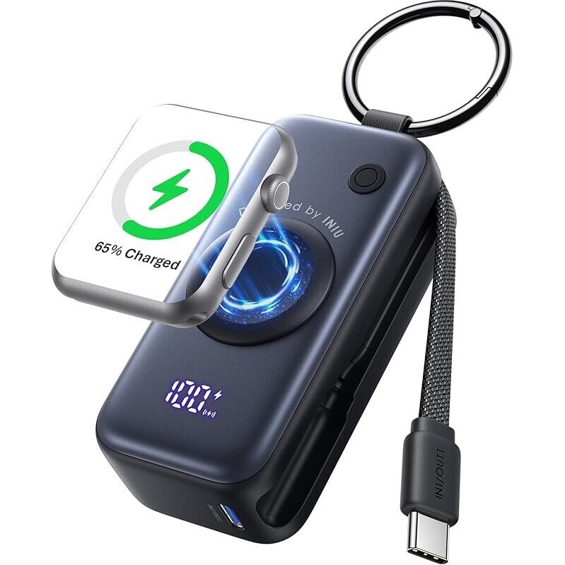 Portable Charger INIU P81 SnapGo - 5000mAh with USB-C