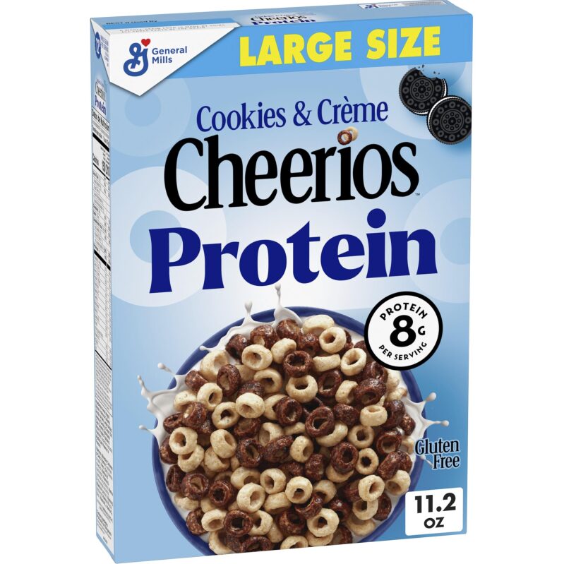 Cheerios Protein Cereal Cookies and Creme Large 11.2oz