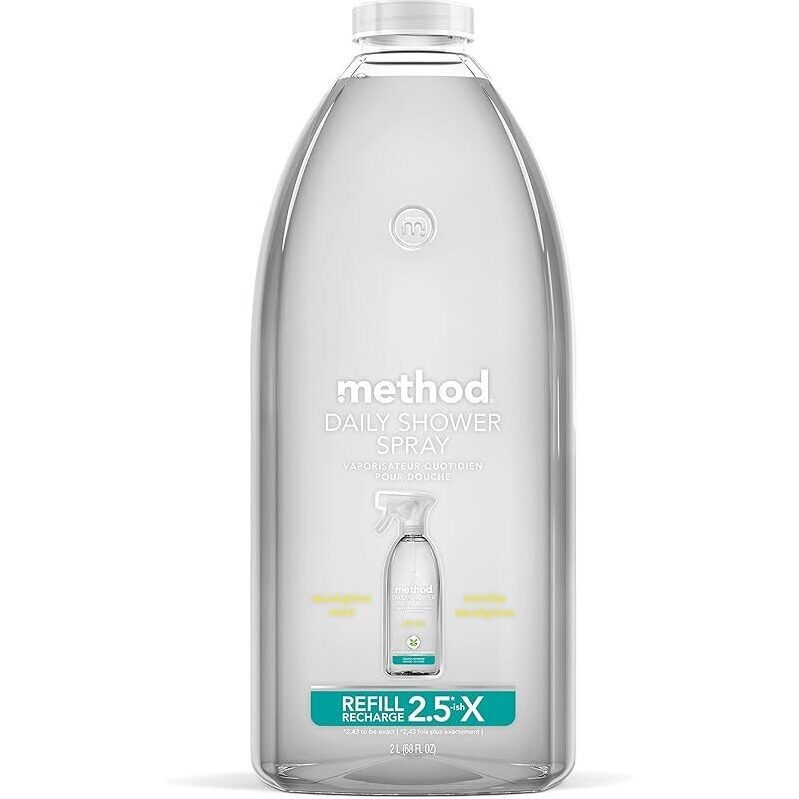 Method Daily Shower Cleaner Refill Eucalyptus Mint 68oz