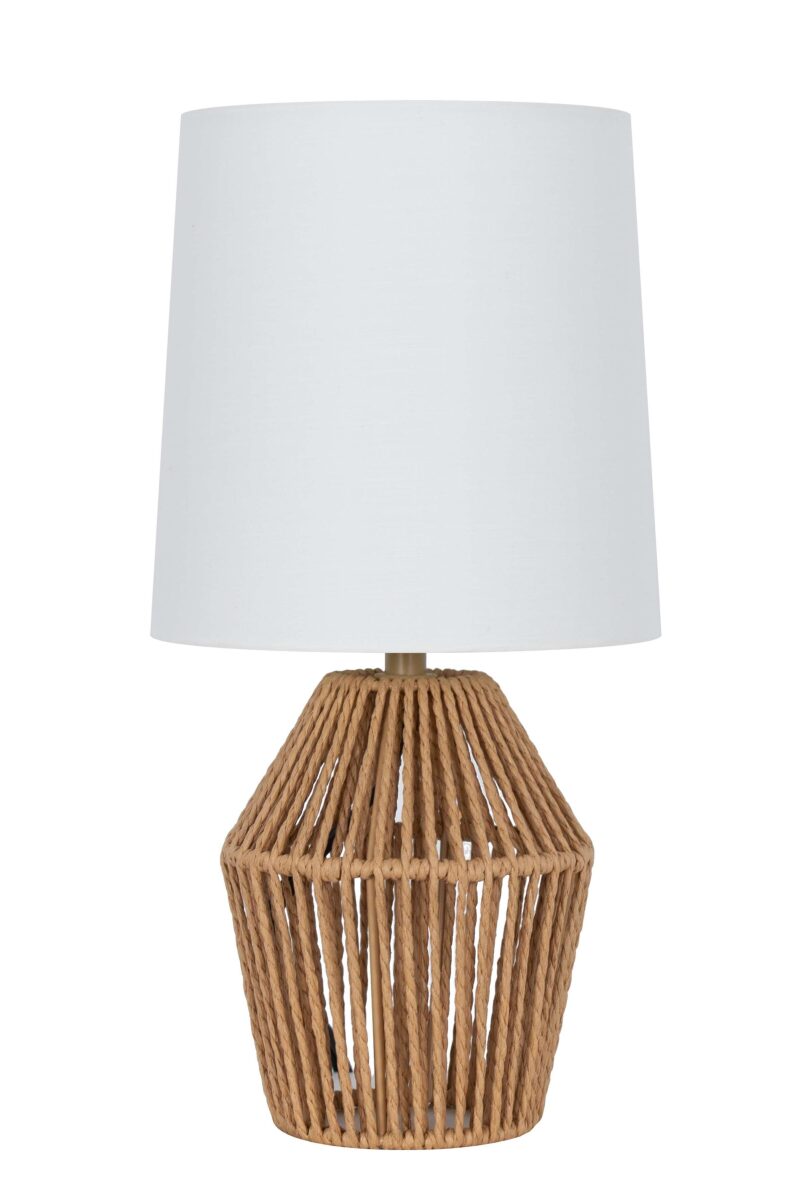 Mainstays 12.75-inch Rope Mini Lamp - Affordable Elegance